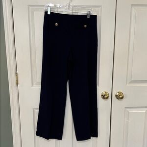 LOFT Navy Wide Leg Women's Pants